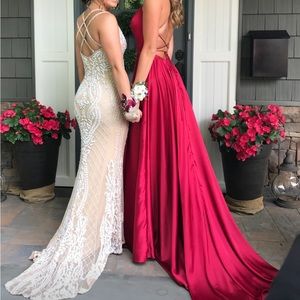 Sherri Hill Satin/Taffeta A-Line Prom Dress/Gown #51631/#52022